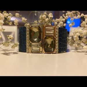 Leather cuff bracelet